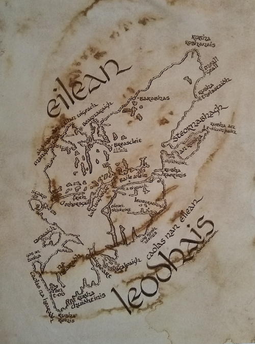 Lewis Gaelic map