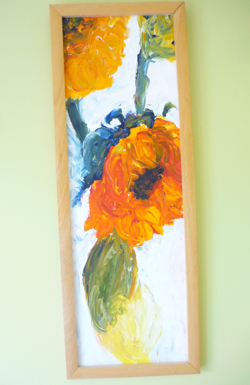 sunflower painting