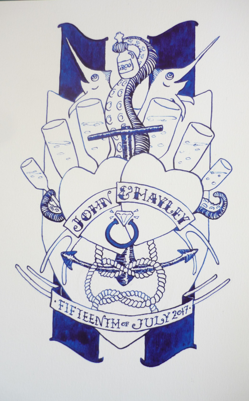 wedding crest